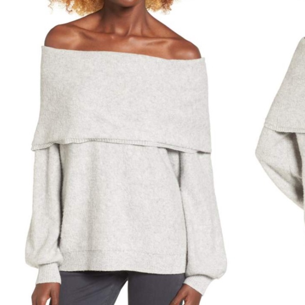 NWT Keith Off Shoulder Sweater